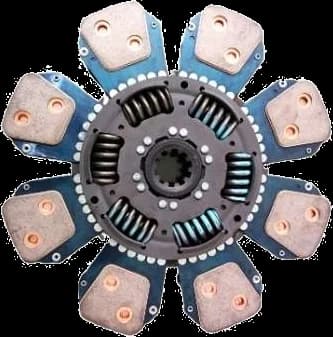 395 Dia EICHER PRO Clutch Plate Assemblies - 395 DIA CLUTCH PLATE ASSY 8 PAD EICHER PRO